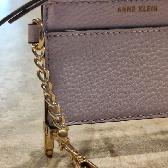 Anne Klein Mini Card Holder Wallet Pink - Picture 3 of 5